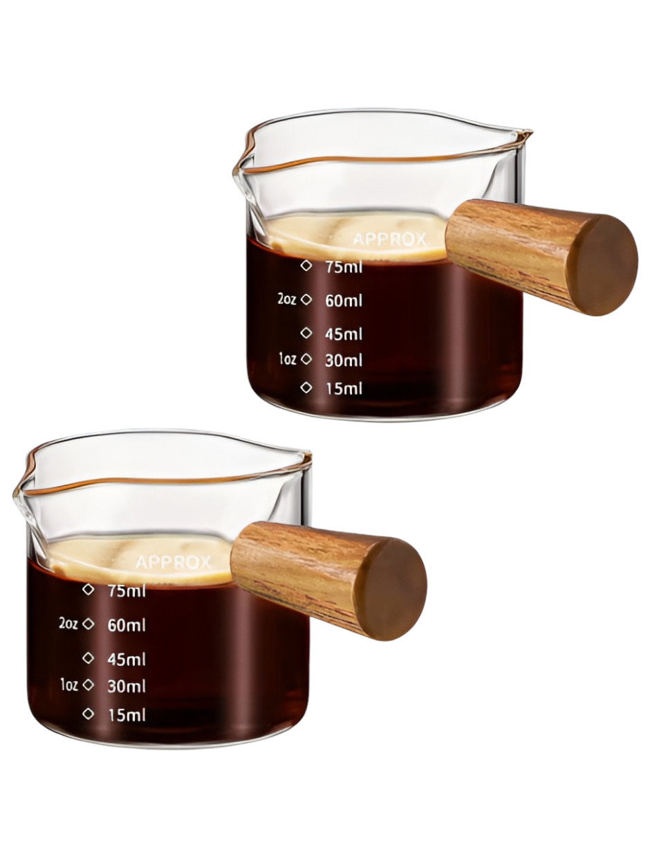 Set taza medidora vidrio 2 piezas 2