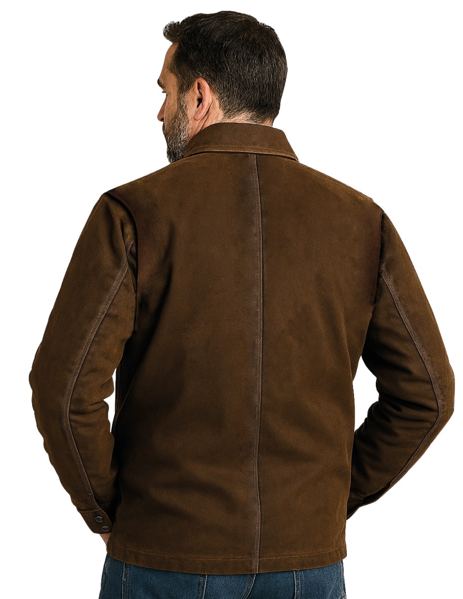 Chamarra Casual LASTWOLF No de Piel Sin capucha para hombre
