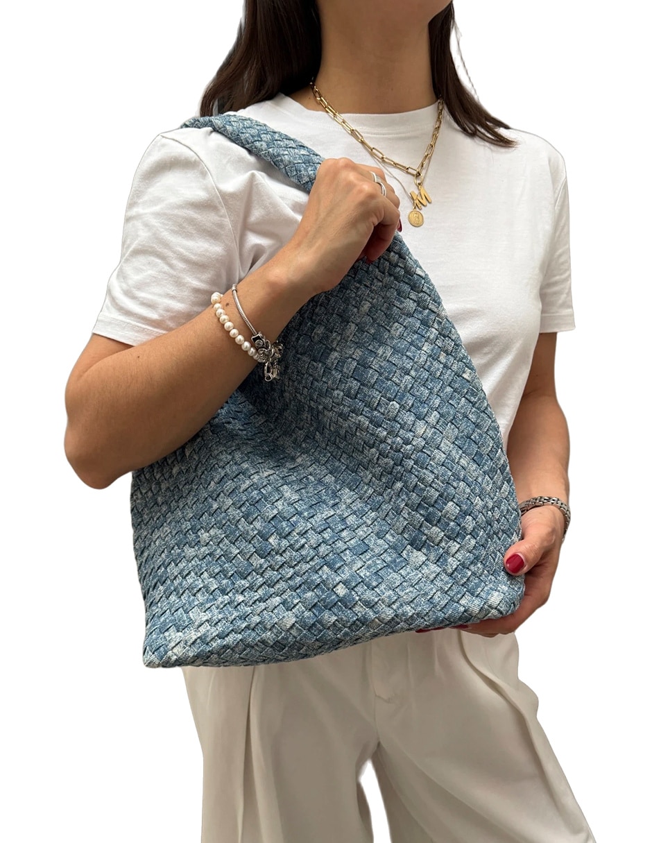 Bolsa hobo Motola Camila de piel para mujer