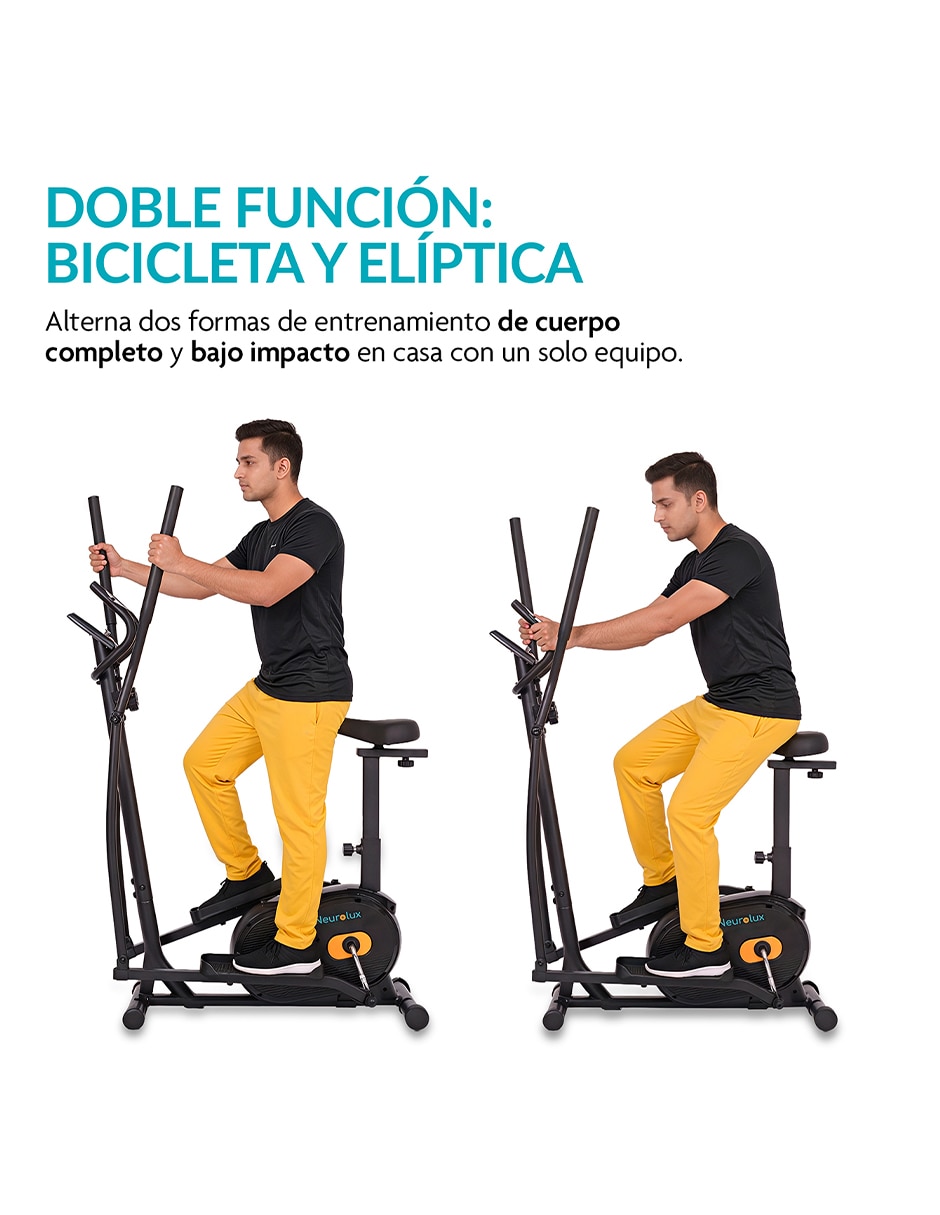 Bicicleta fija Elíptica hierro 8
