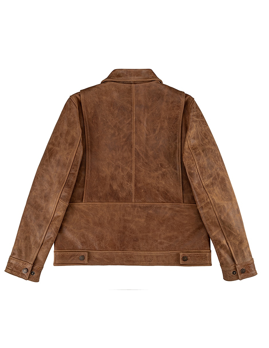 Chamarra Casual LASTWOLF No de Piel Sin capucha para hombre