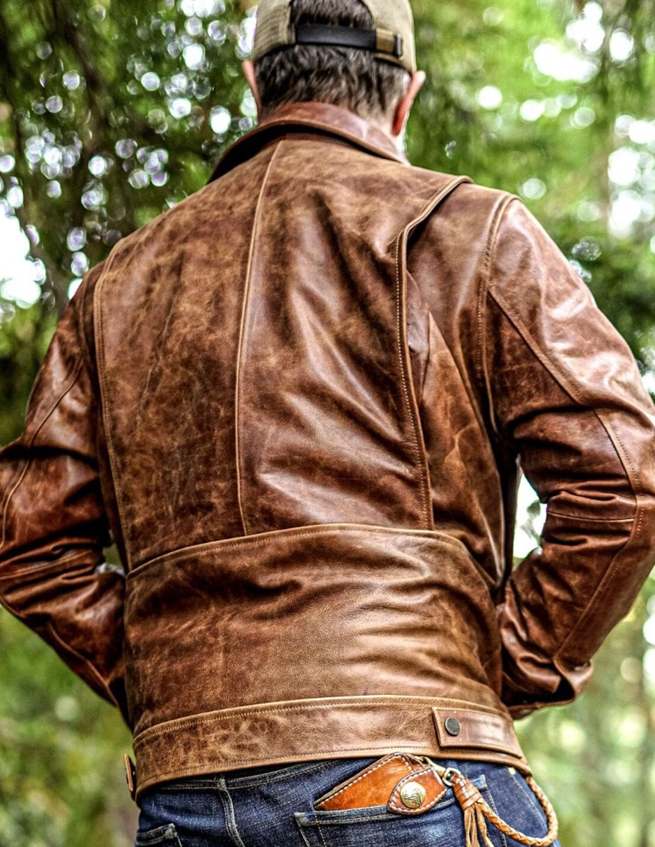 Chamarra Casual LASTWOLF No de Piel Sin capucha para hombre
