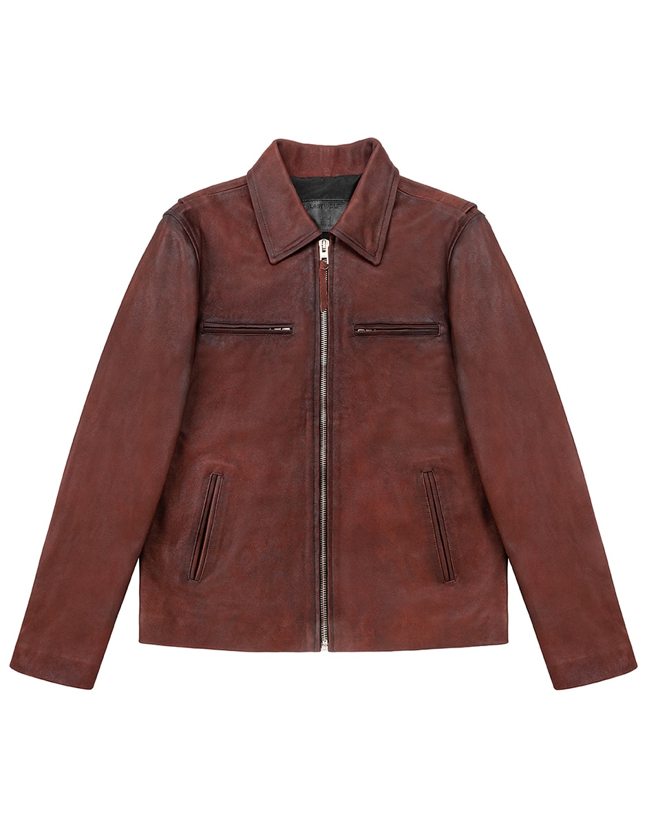 Chamarra Casual LASTWOLF No de Piel Sin diseño para hombre