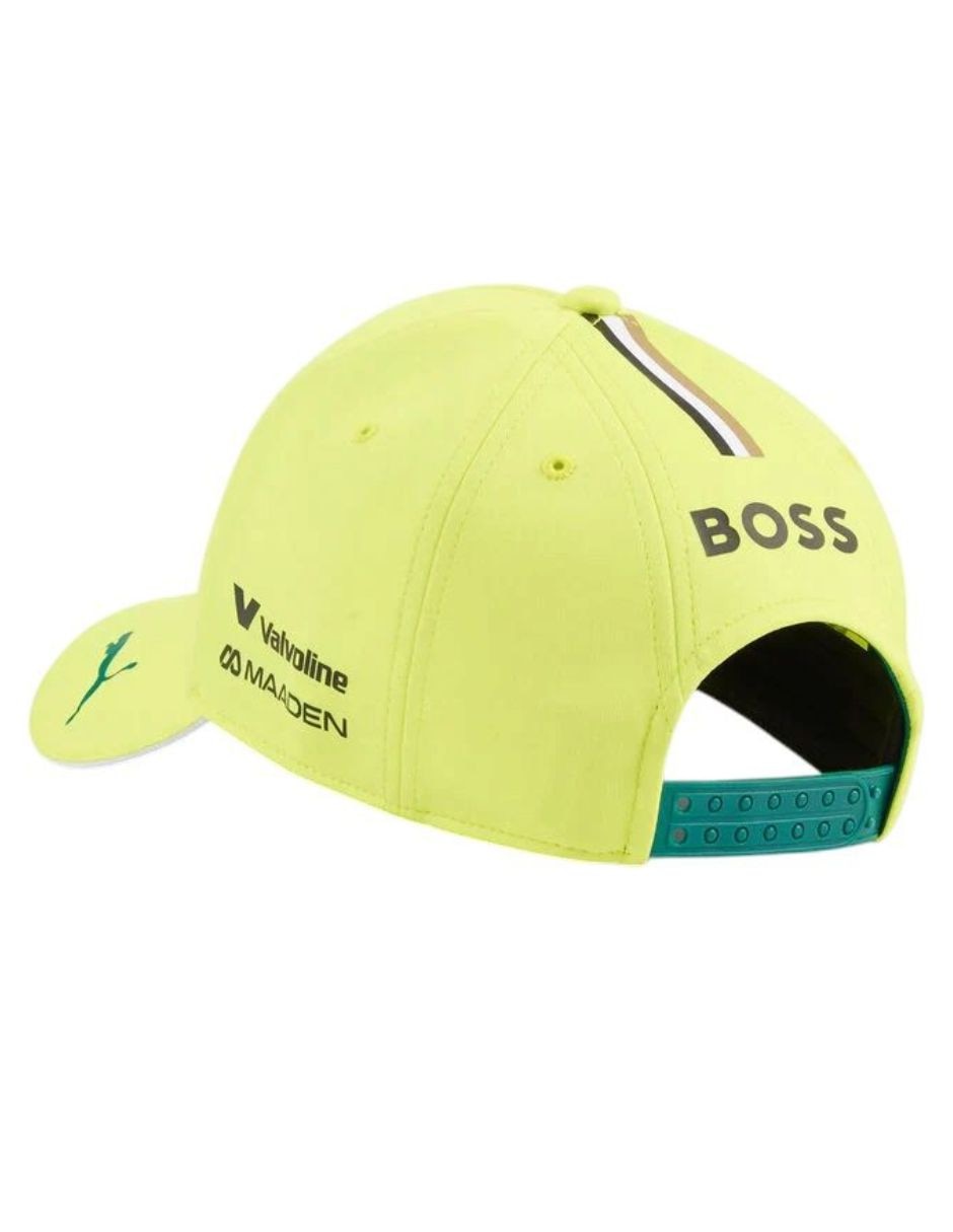 Gorra con visera curva para motorsport puma motorsport aston martin f1 team 2026 aston martin formula one team unisex