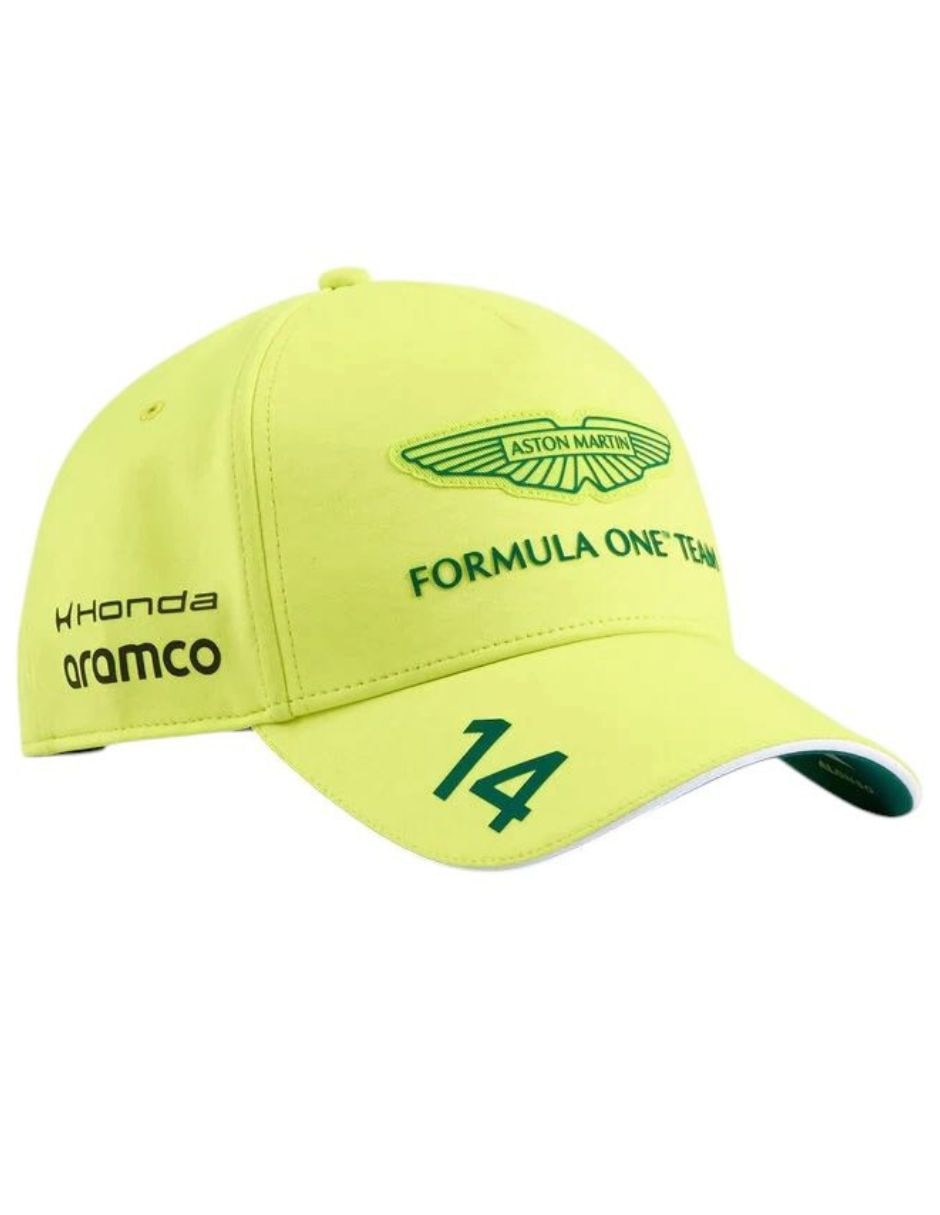 Gorra con visera curva para motorsport aston martin f1 team 2026 aston martin formula one team unisex