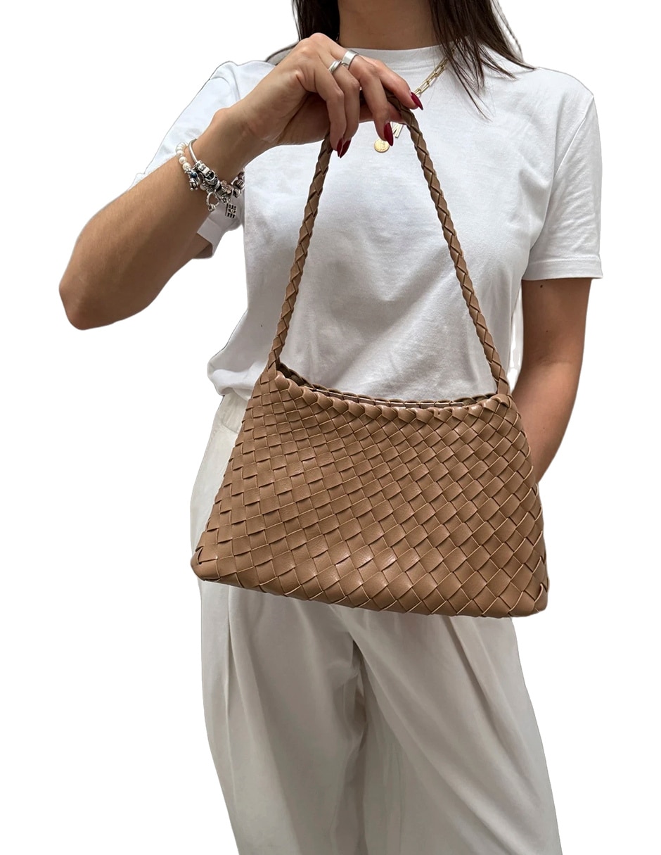 Bolsa hobo Frida de piel vegana para mujer 2