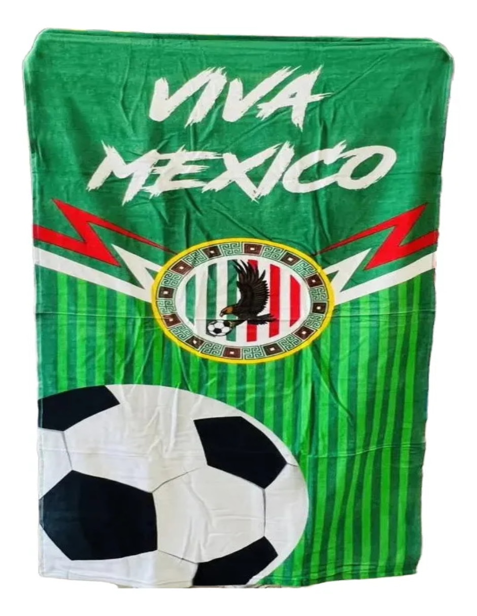 Toalla Mundial México 2026 Fútbol de algodón