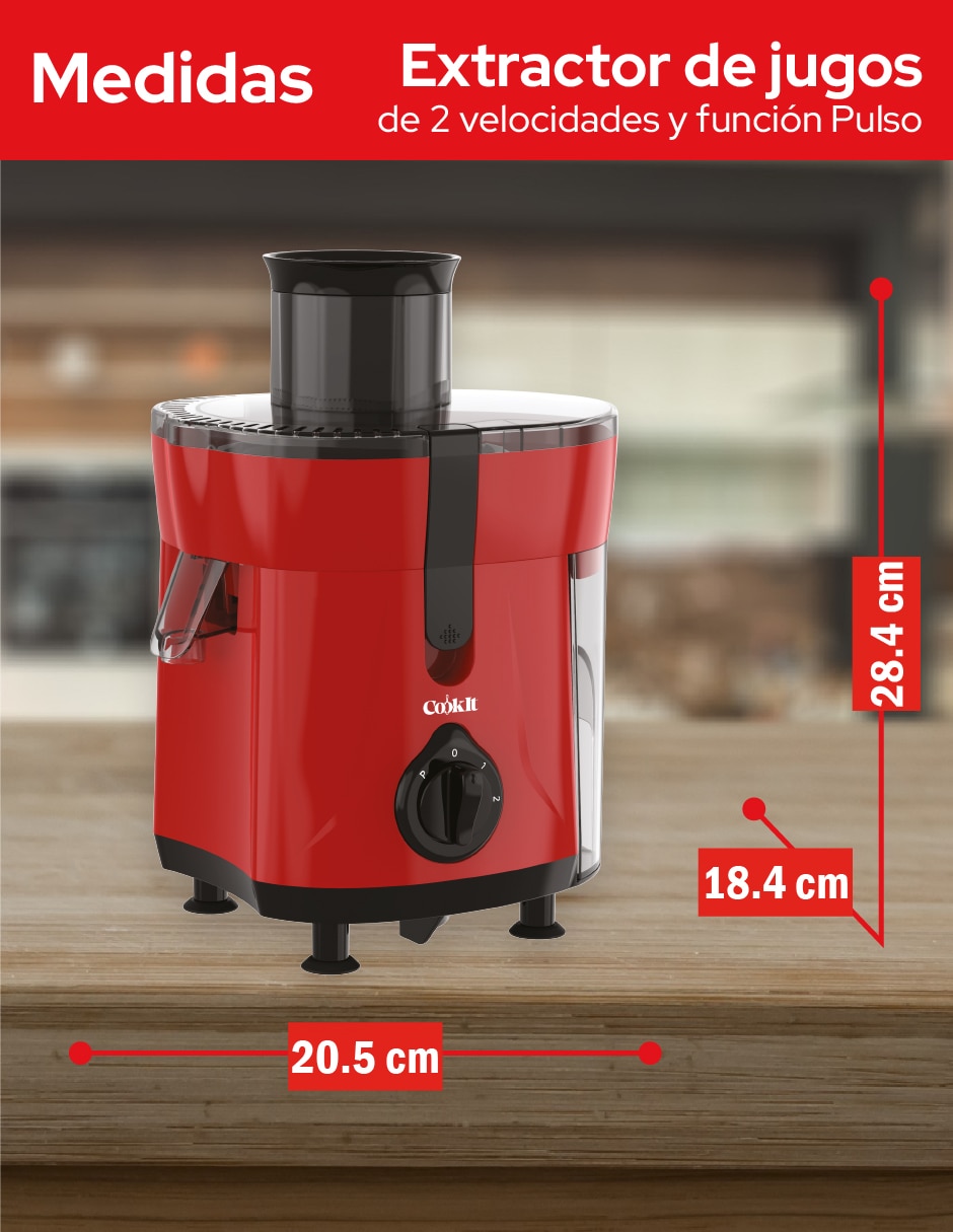 Extractor de jugo 600 W 3