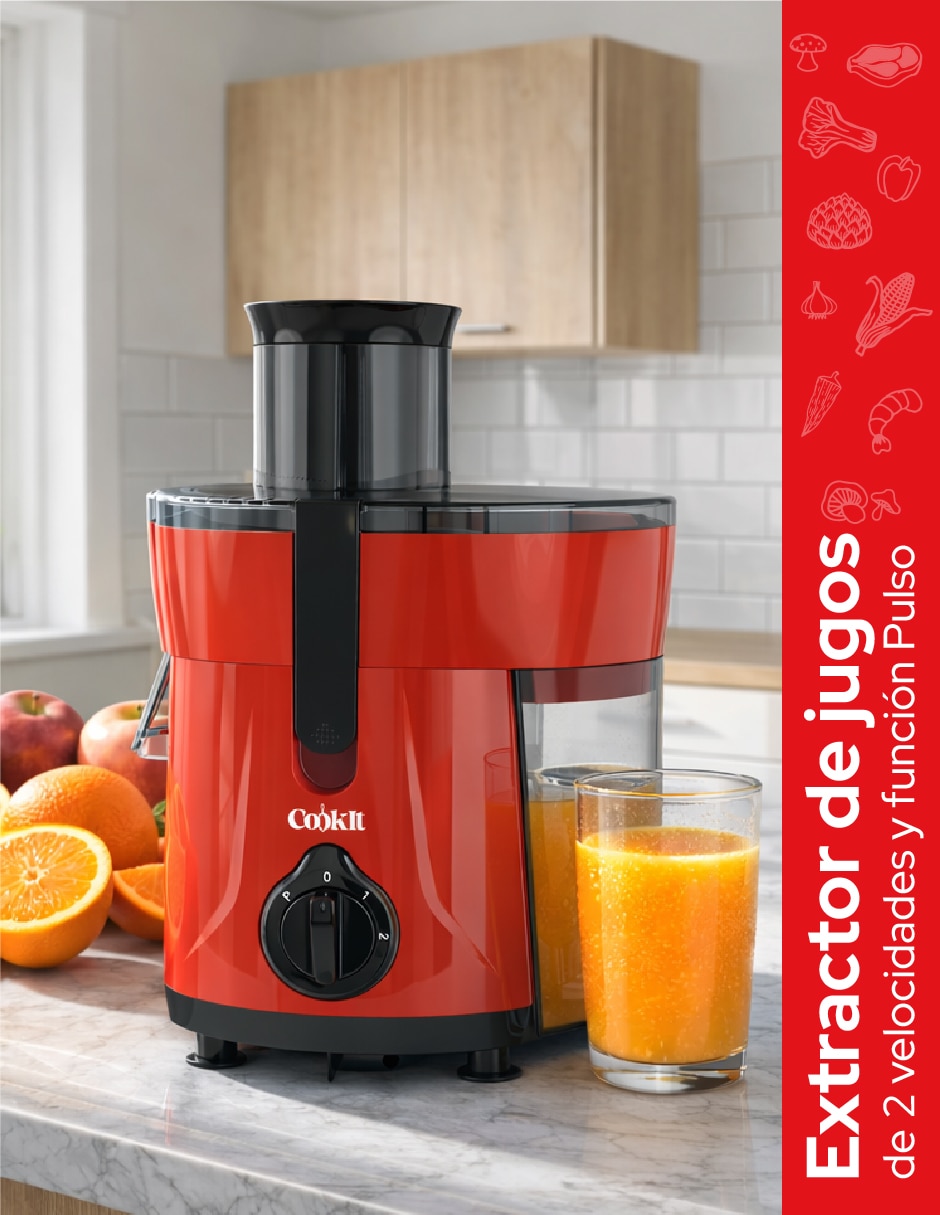 Extractor de jugo 600 W 4