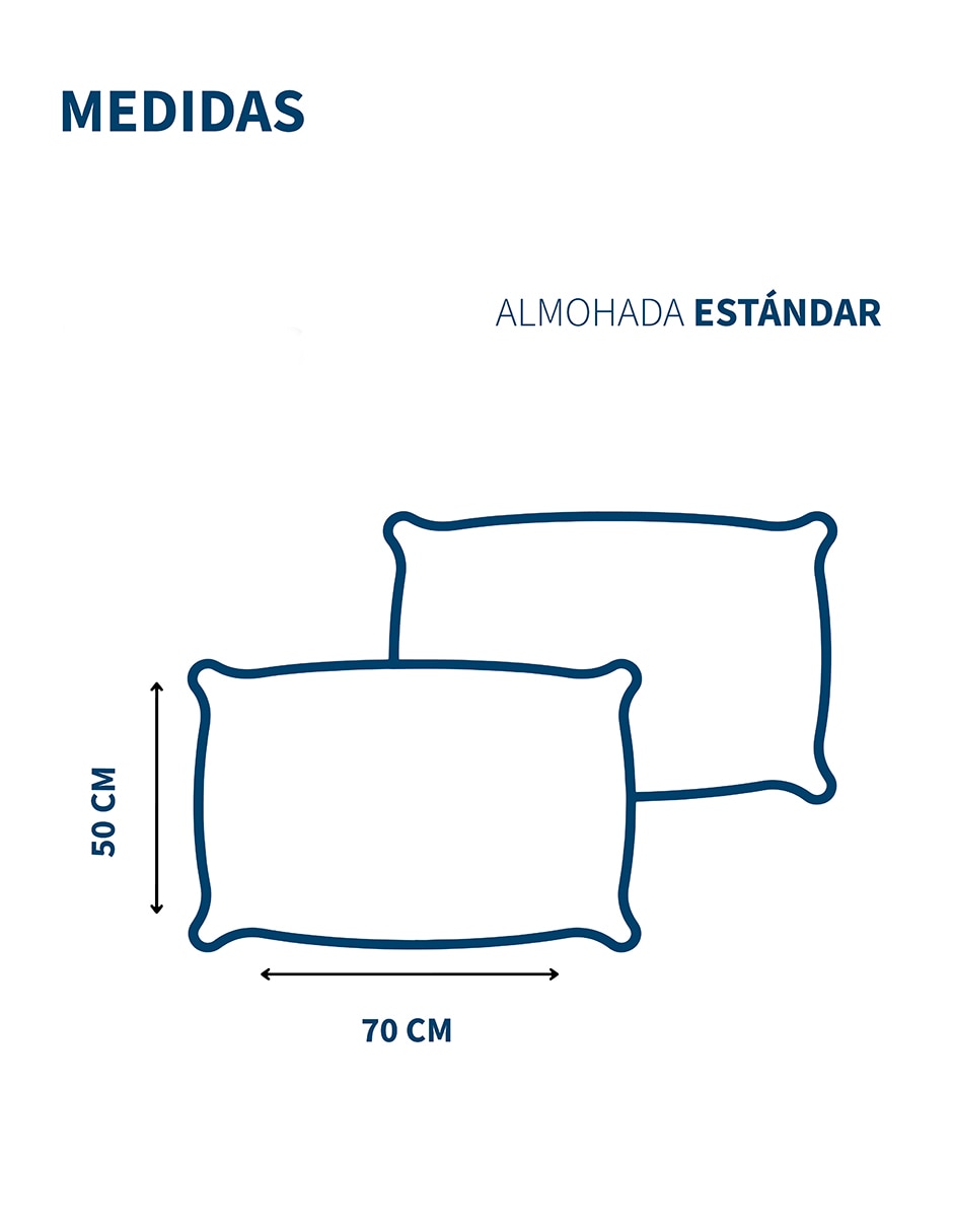 Set de almohada Alvana firmeza media