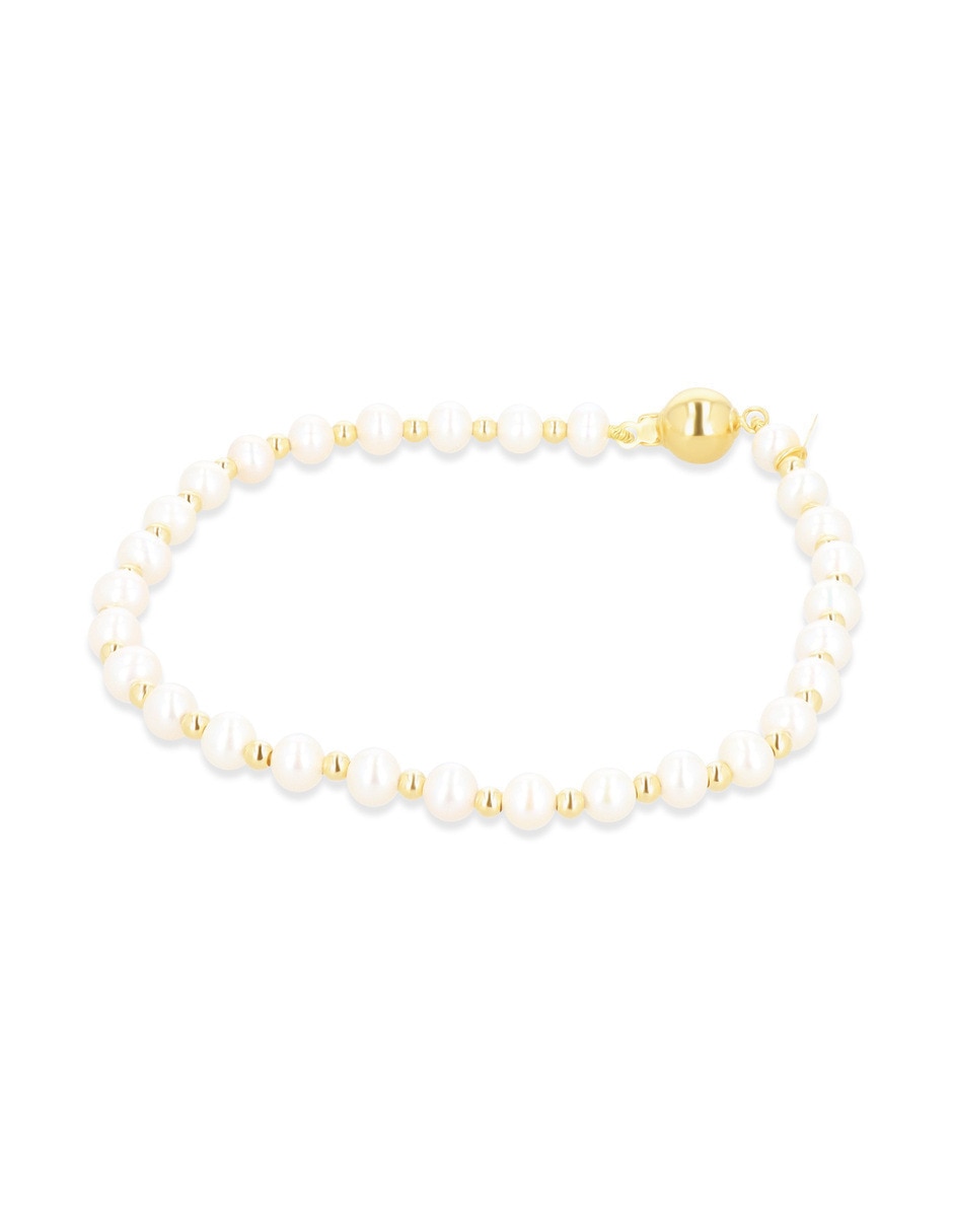 Pulsera Joyerias Bizaarro de oro amarillo 14 k