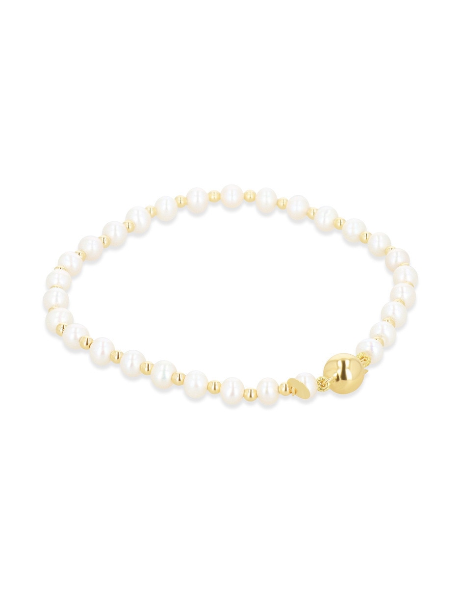 Pulsera Joyerias Bizaarro de oro amarillo 14 k
