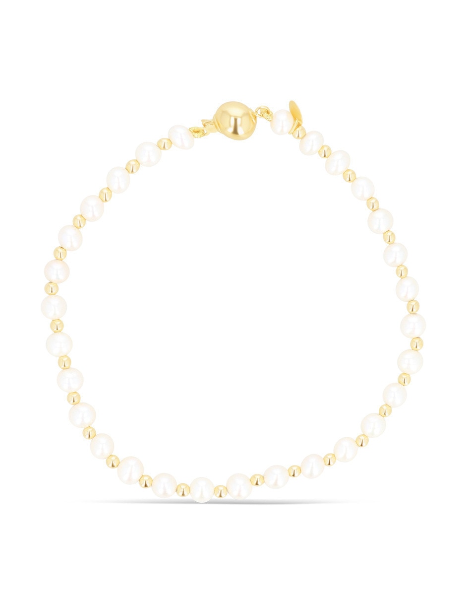 Pulsera Joyerias Bizaarro de oro amarillo 14 k