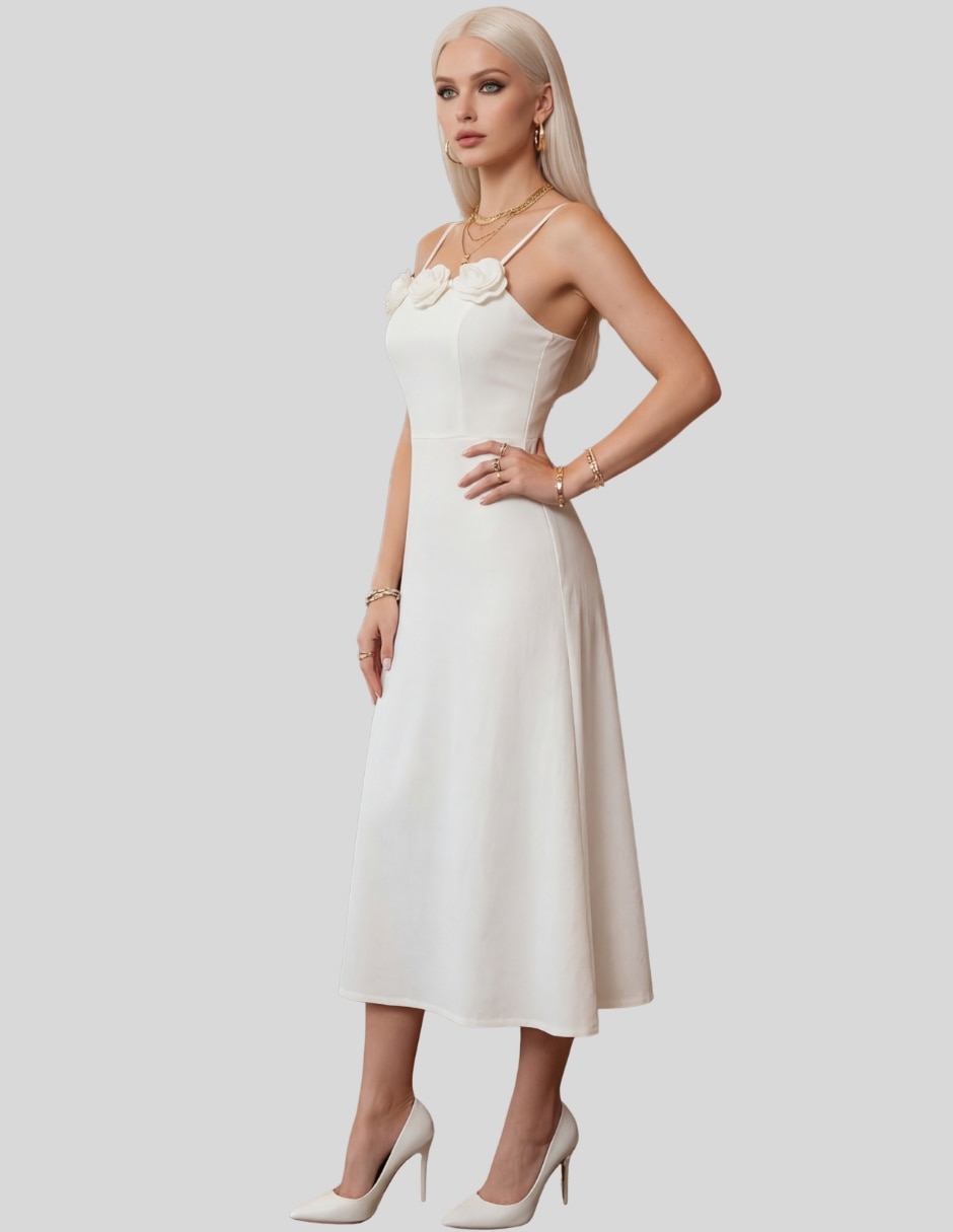 Vestido largo formal para mujer 6