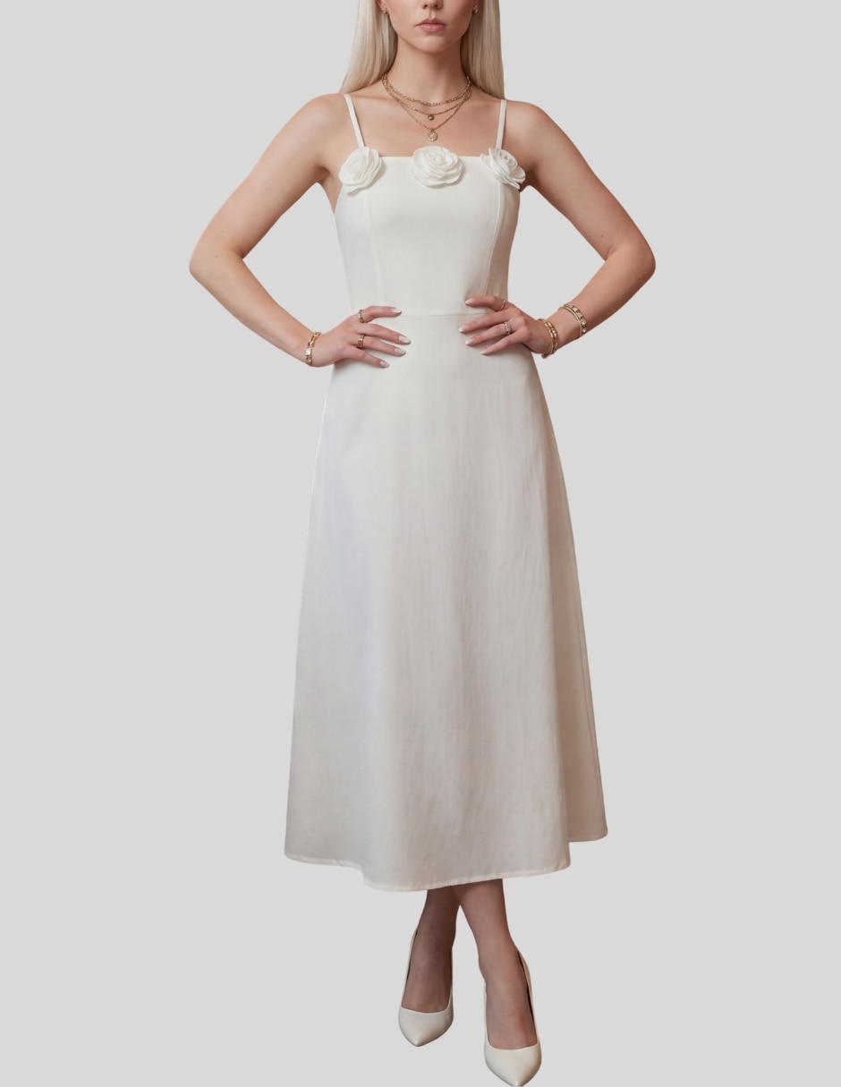 Vestido largo formal para mujer 4