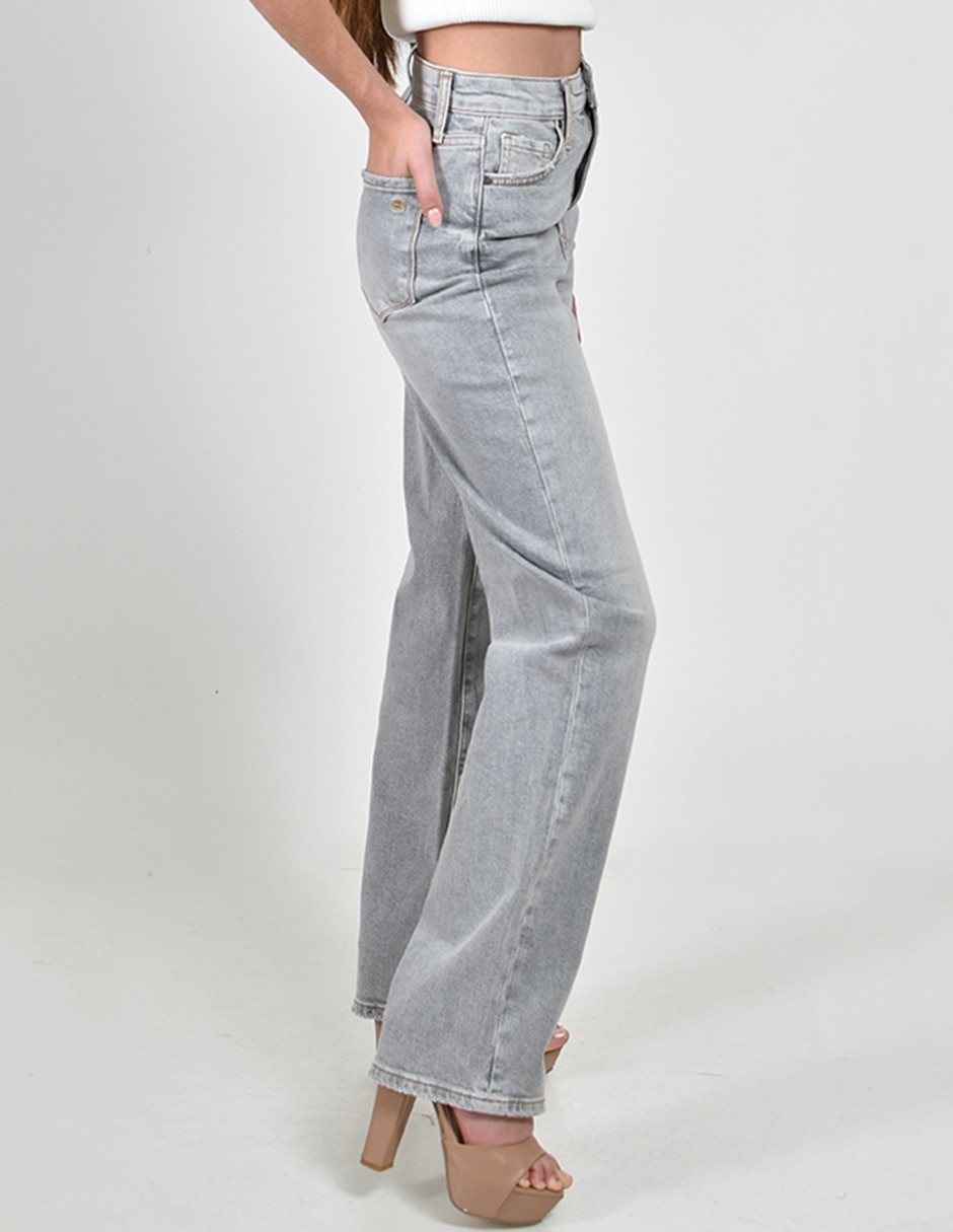 Jeans straight para mujer 2