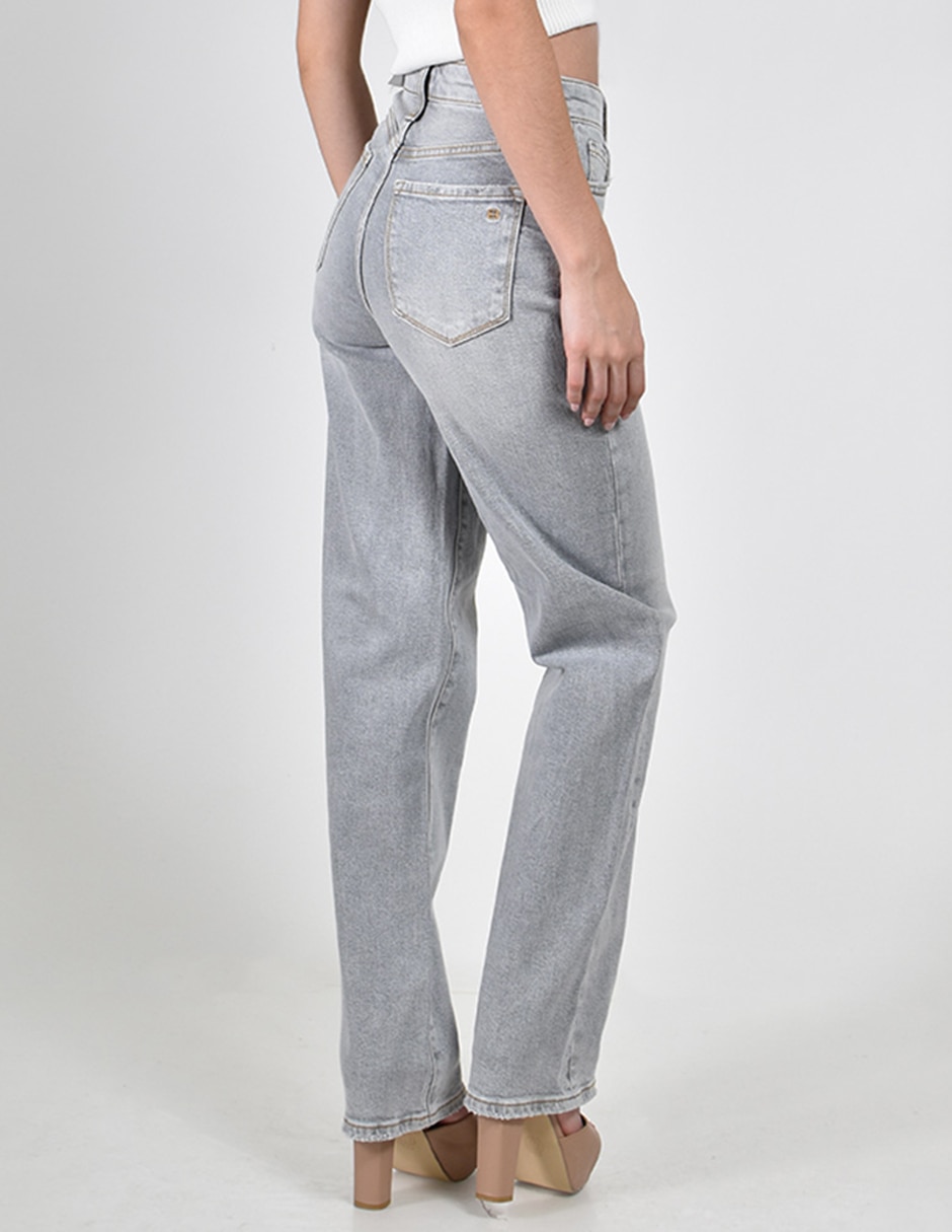 Jeans straight para mujer 5
