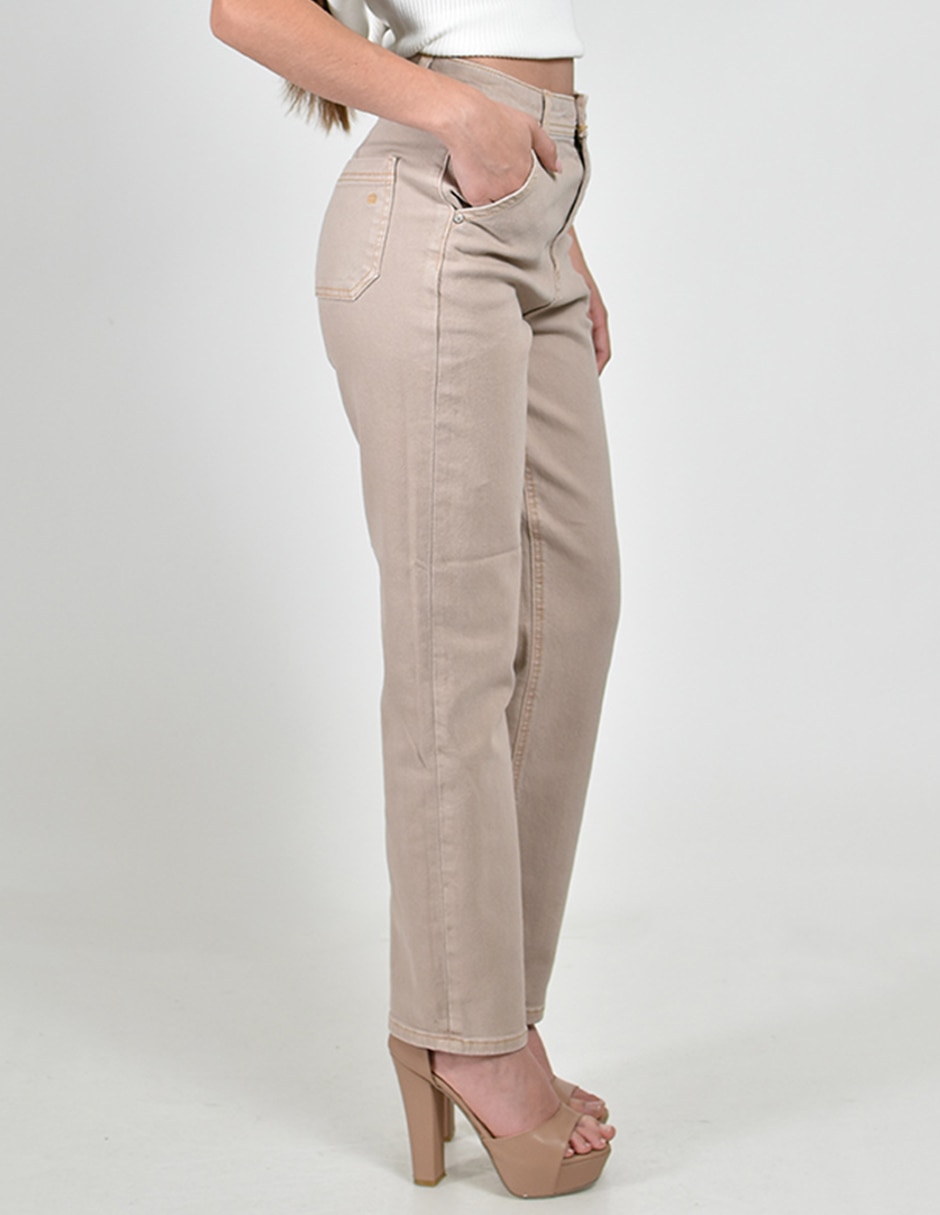 Jeans straight para mujer 3