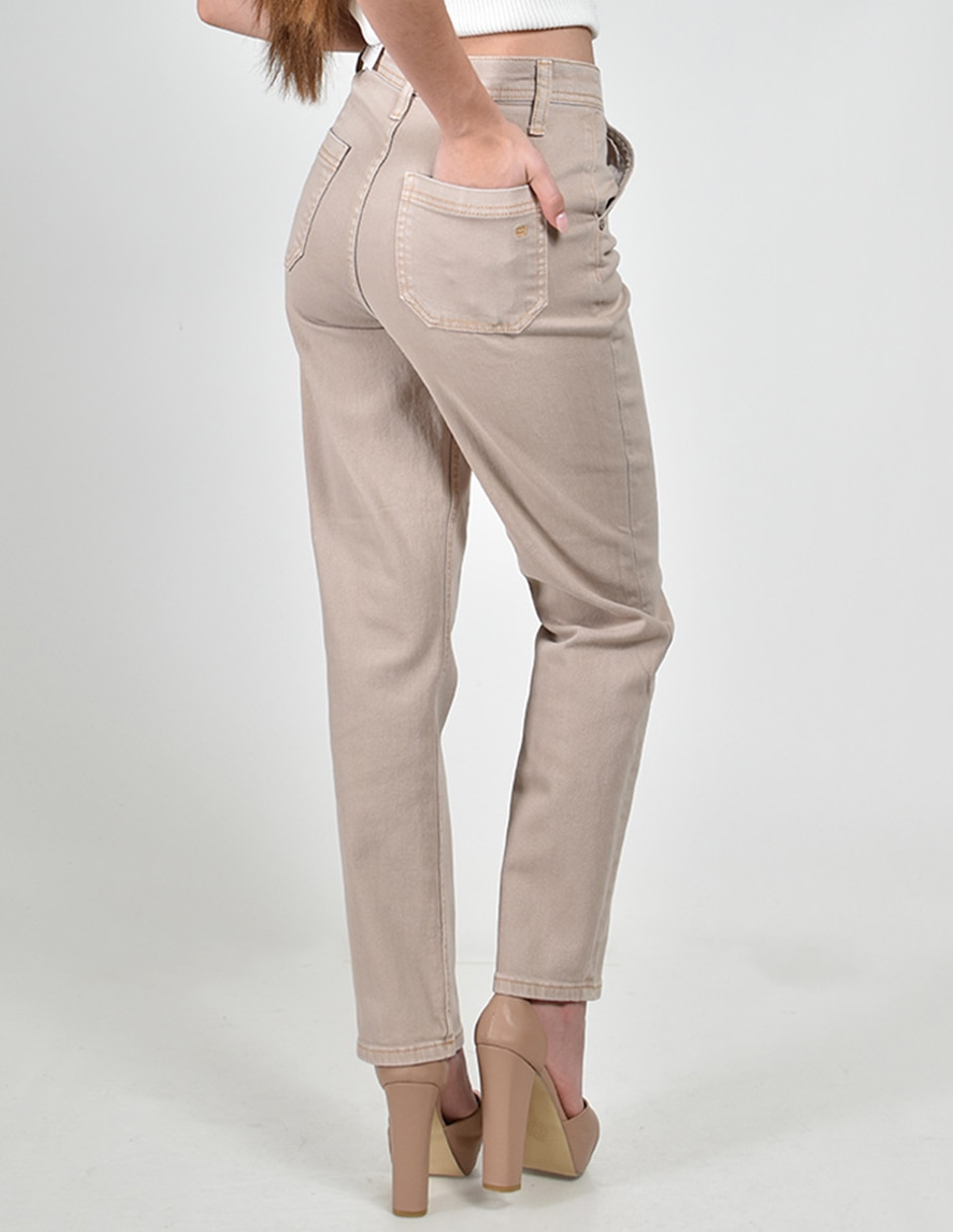 Jeans straight para mujer 2