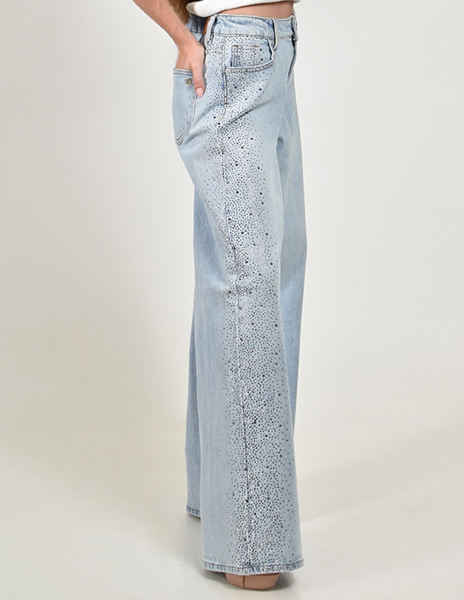 Jeans wide leg para mujer 2