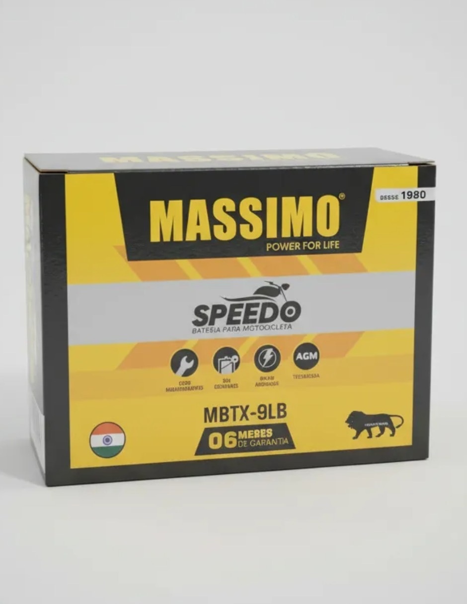 Moto batería Massimo MBTX-9LB