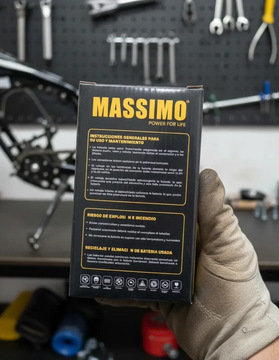 Moto batería Massimo MB-9LB