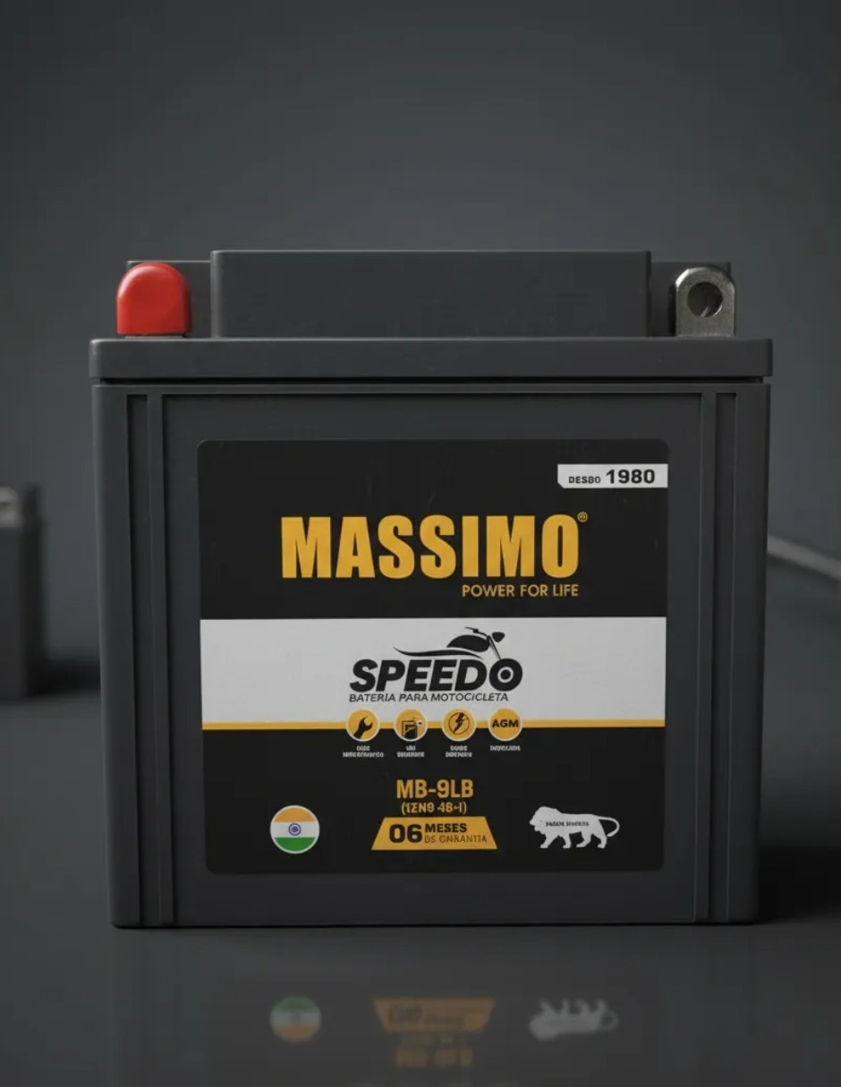 Moto batería Massimo MB-9LB