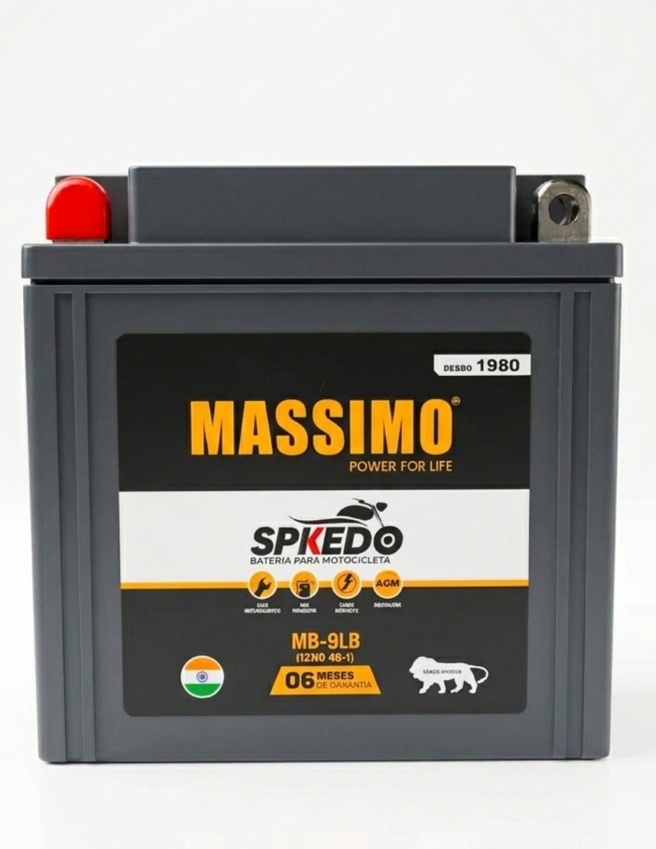Moto batería Massimo MB-9LB