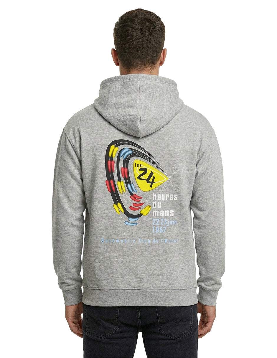 Sudadera MX Racing con bolsa canguro para hombre