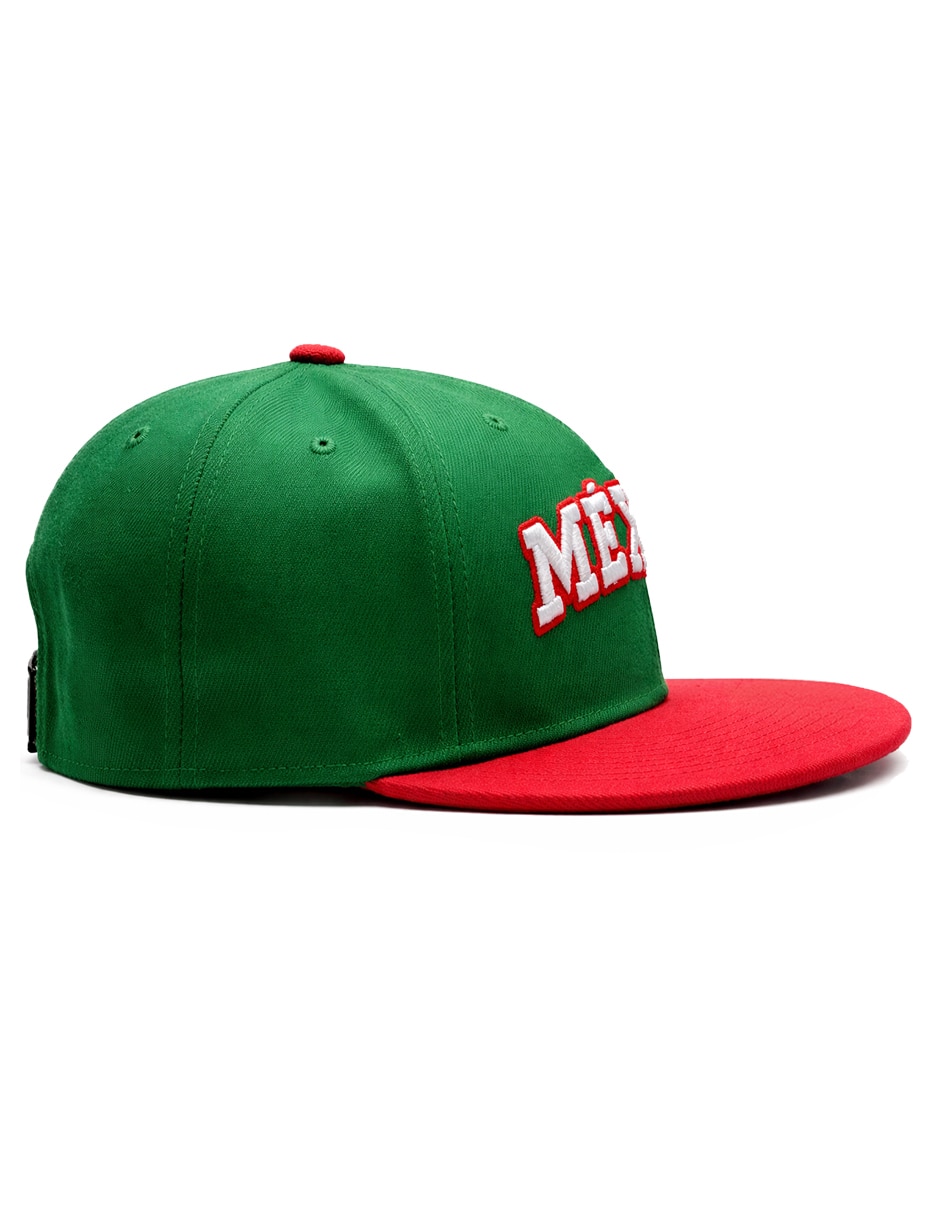 Gorra visera plana snapback para fútbol México para hombre 6