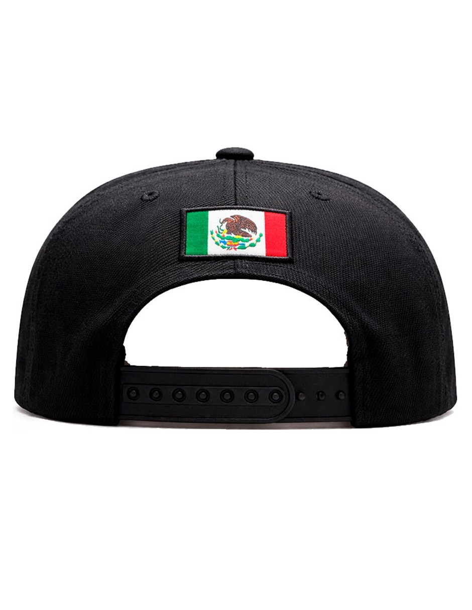 Gorra visera plana snapback para fútbol knite México para hombre