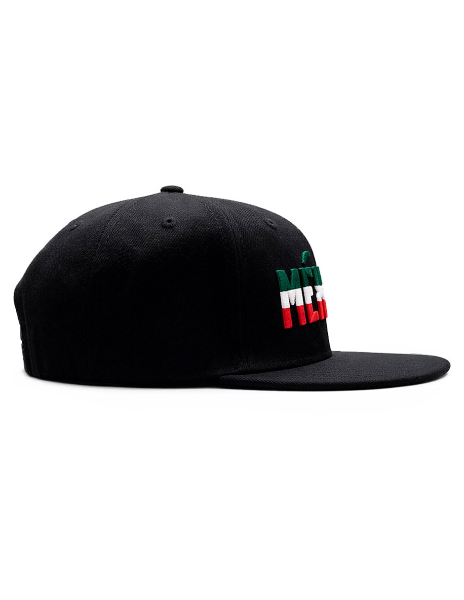 Gorra visera plana snapback para fútbol knite México para hombre