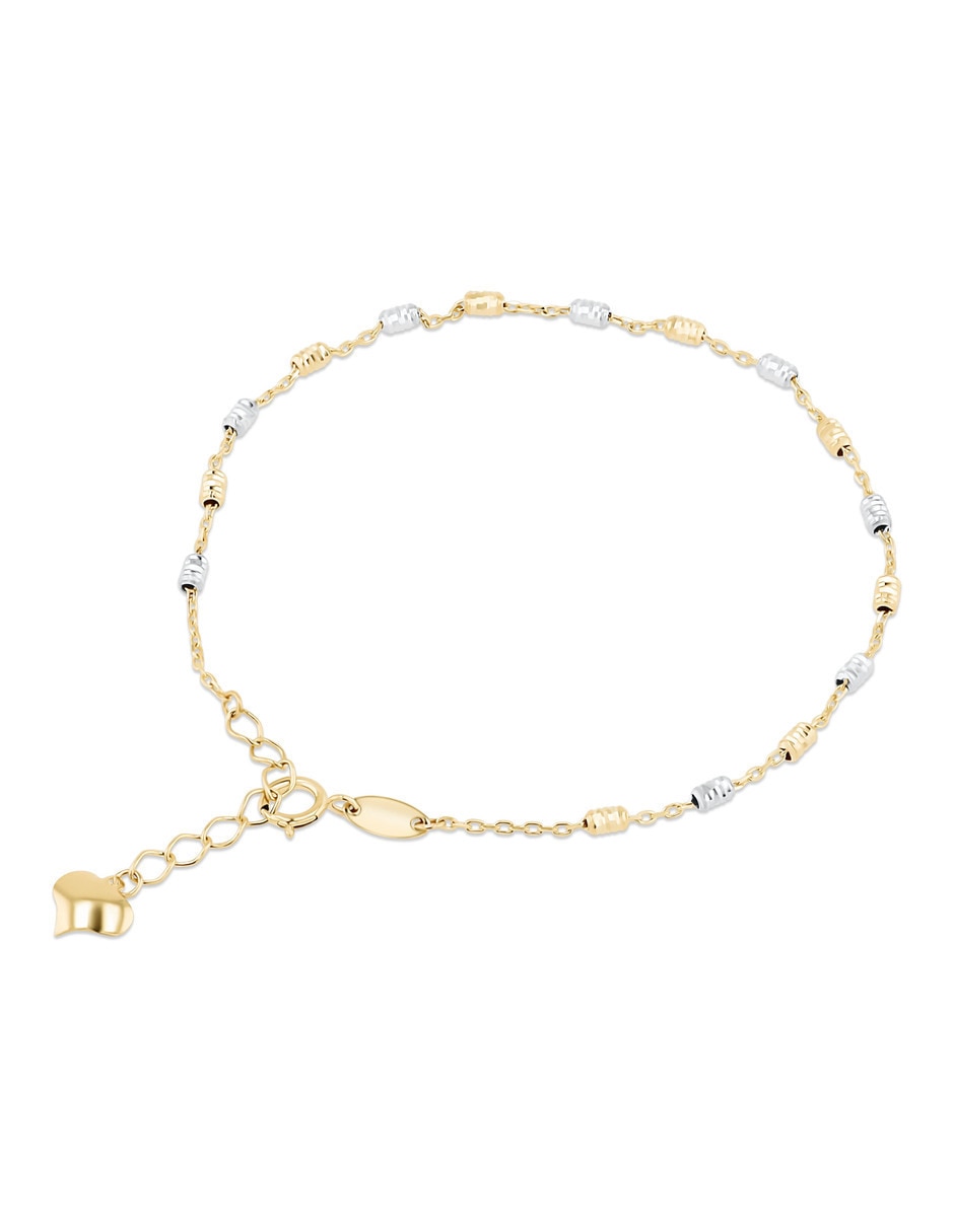 Pulsera Joyerias Bizzarro de oro amarillo 14 k con acabado brillante