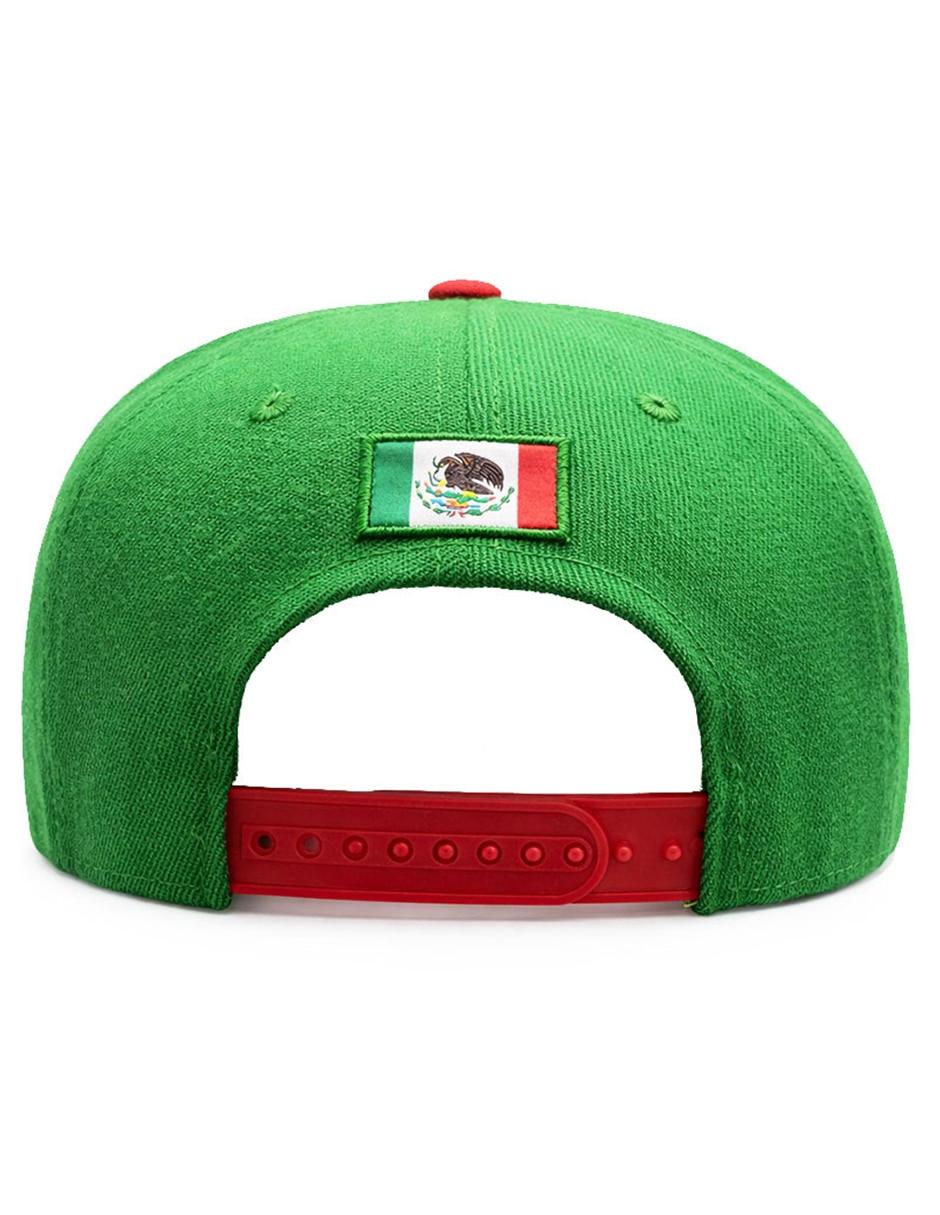 Gorra visera plana snapback para fútbol México para hombre 6