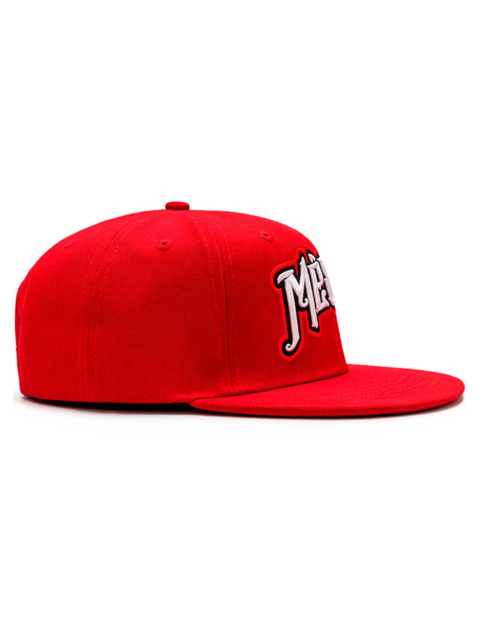 Gorra visera plana snapback para fútbol knite México para hombre