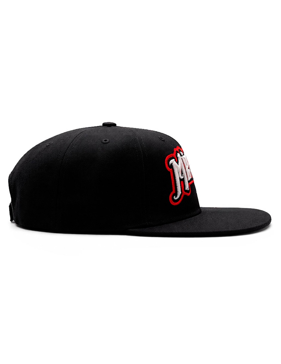 Gorra visera plana snapback para fútbol knite México para hombre