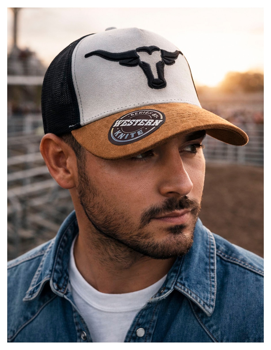Gorra visera curva snapback casual knite para hombre