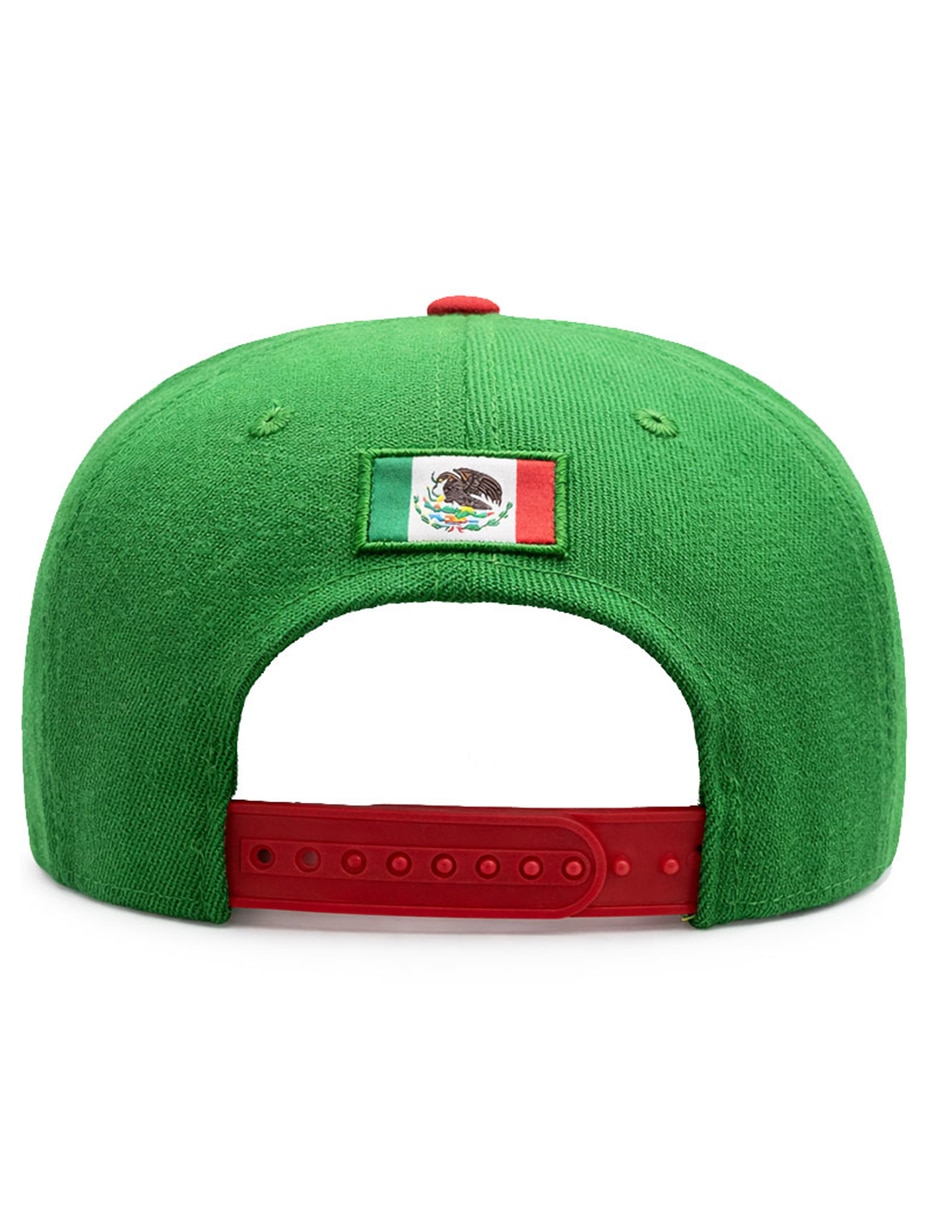 Gorra visera plana snapback para fútbol México para hombre 5