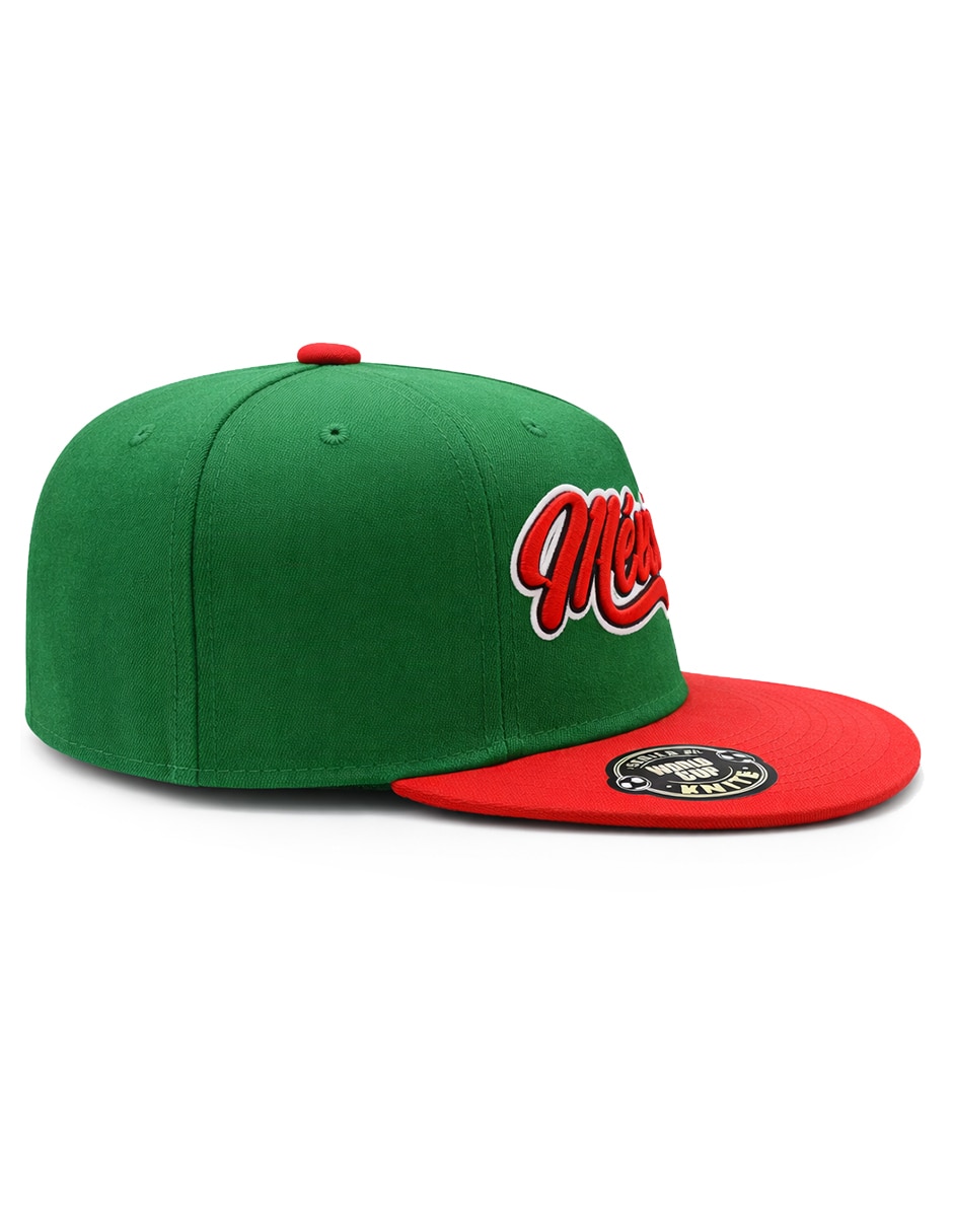 Gorra visera plana snapback para fútbol México para hombre 6
