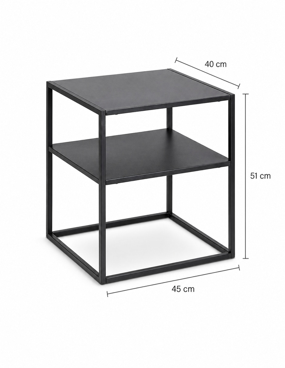 Set mesa lateralnewton form design de metal