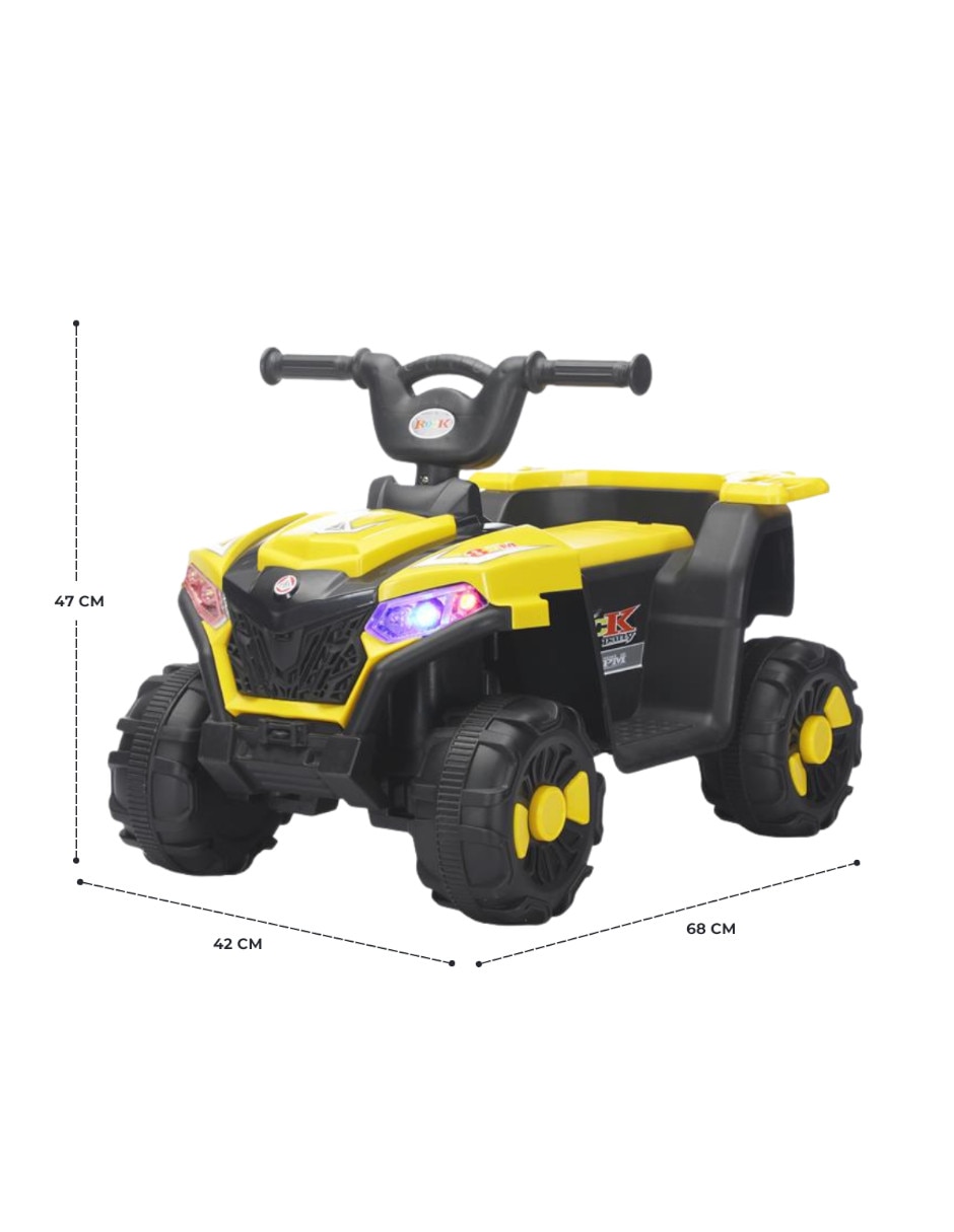 Cuatrimoto eléctrica para niños Bdm803 batería 6v Dodo Kids