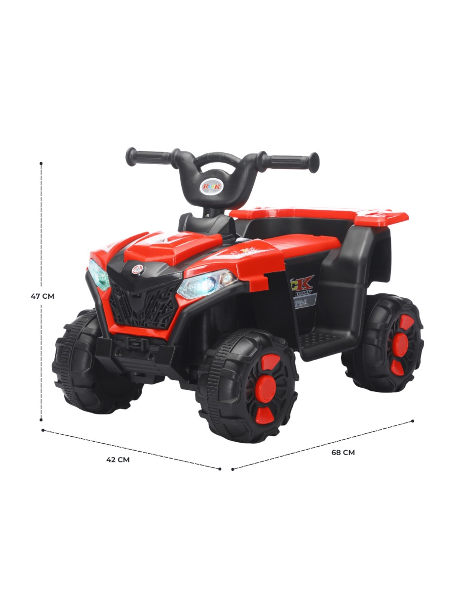 Cuatrimoto eléctrica para niños Bdm803 batería 6v 9