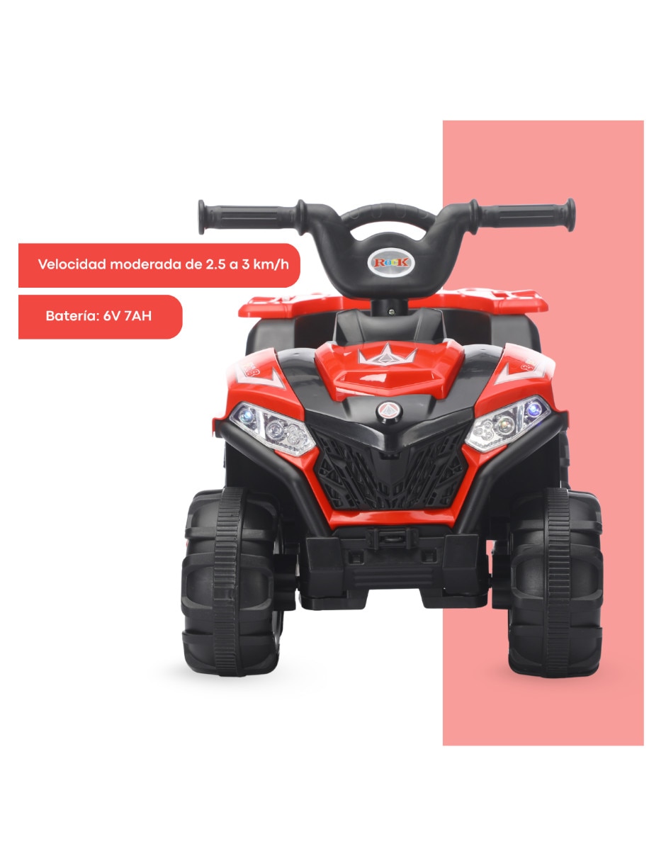 Cuatrimoto eléctrica para niños Bdm803 batería 6v 8