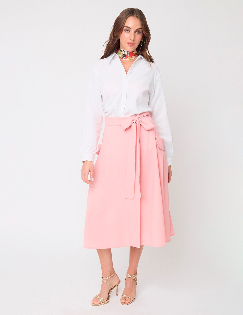 Falda midi 7