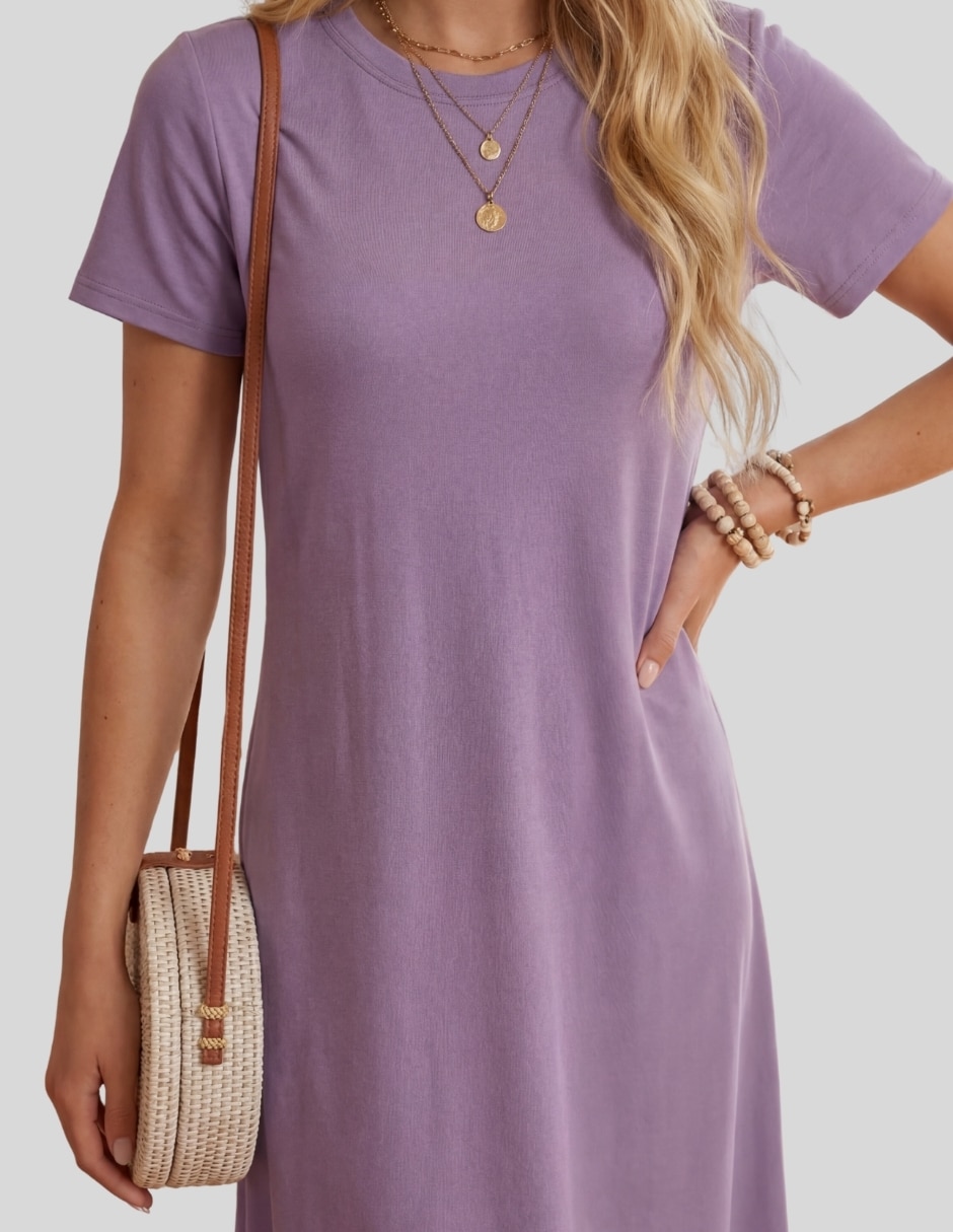 Vestido midi casual para mujer 5