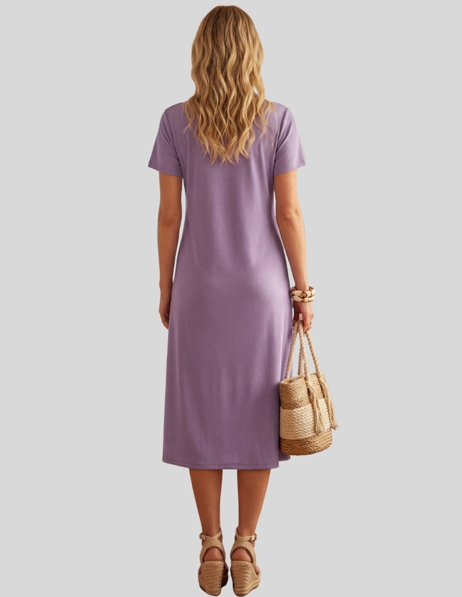 Vestido midi casual para mujer 3