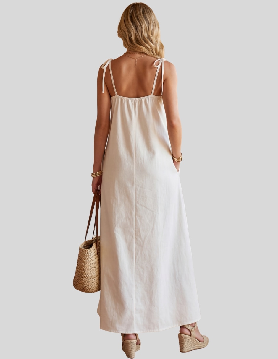 Vestido largo formal Malabis para mujer