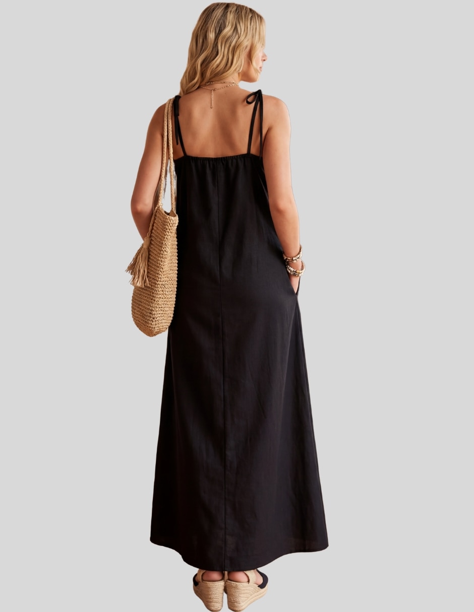 Vestido largo formal para mujer 5