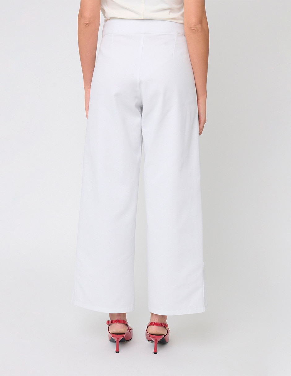 Pantalón de vestir Linea Pura recto para mujer