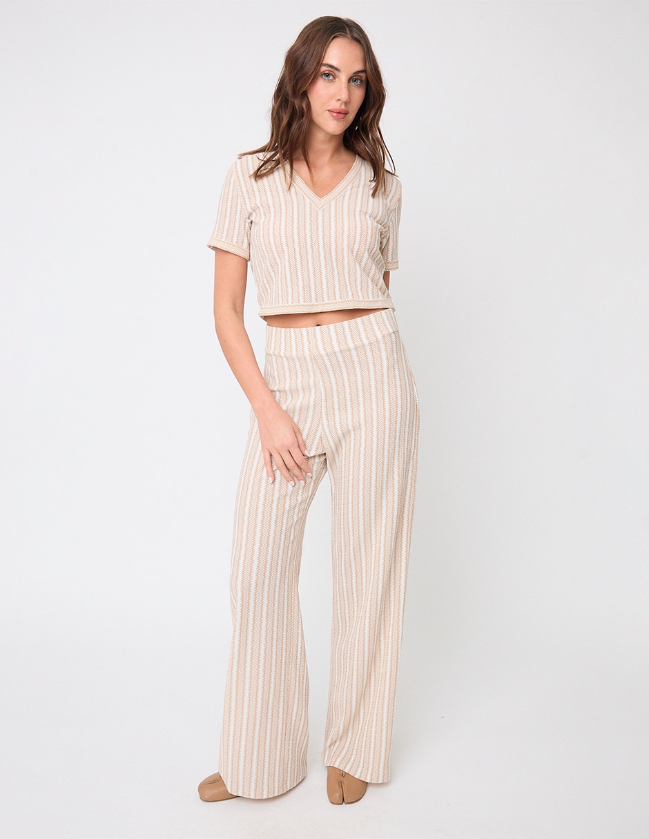 Pantalón relaxed recto para mujer 3